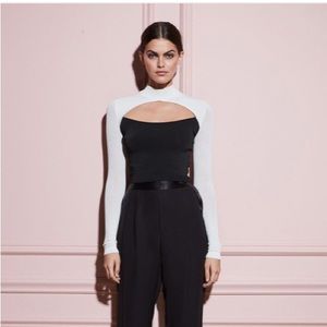 Fleur Du Mail Cutout knit top M